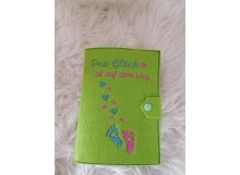 Stickdatei - Das Glück ist auf dem Weg